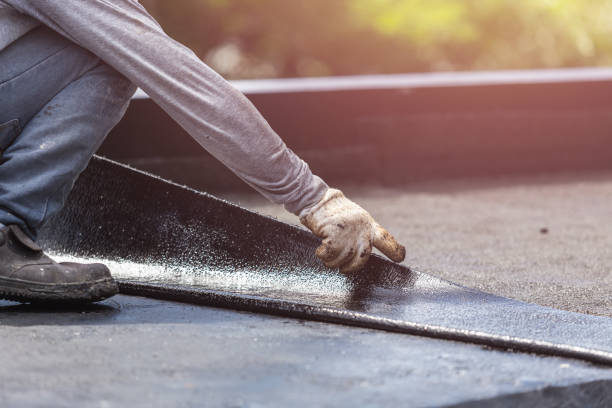 Professional Waterproofing technician working in Newark, NJ